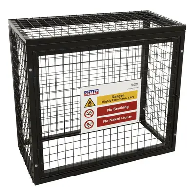 Sealey GCSC247 Safety Cage - 2 X 47Kg Gas Cylinders