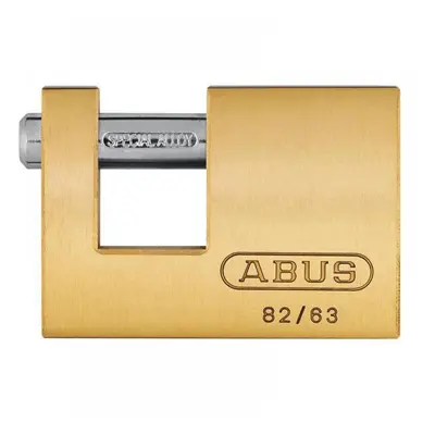 Abus Mechanical 11571 82/63Mm Monoblock Brass Shutter Lock Keyed Alike 8501