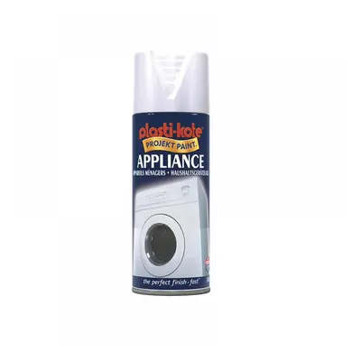 Plastikote 025649 Twist & Spray Appliance Enamel Gloss White 400Ml