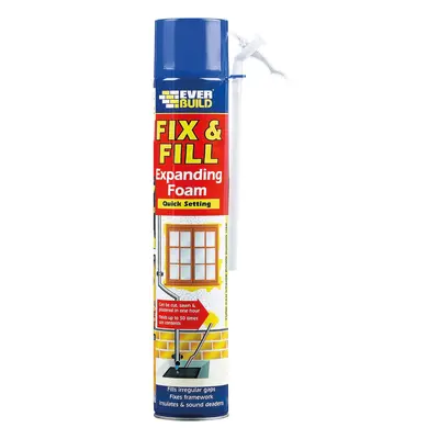 Everbuild Fix & Fill Foam 750Ml