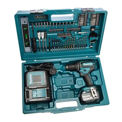 Makita DHP485STX5 Dhp485Stx5 Brushless Combi Drill 18V 1 X 5.0Ah Li-Ion + 101 Piece Bit Set