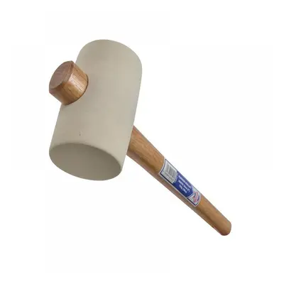 Faithfull YY08RU025H Rubber Mallet - White 794G (28Oz)