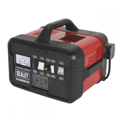 Sealey CHARGE115 Battery Charger 19A 12V/24V 230V