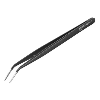 Knipex 92 34 37 Universal Bent Nose Tweezers 155Mm