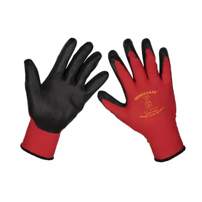 Sealey 9125XL Flexi Grip Nitrile Palm Gloves (X-Large) - Pair