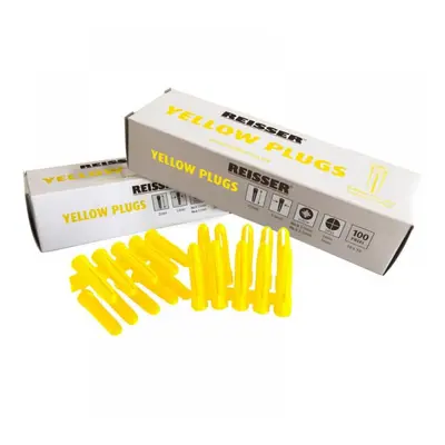 Reisser YELLOWPLUG1000 5Mm Yellow Wall Plugs (Pack Of 1000)