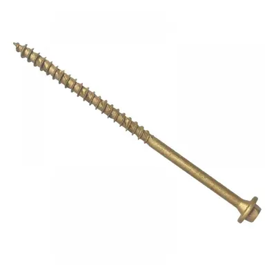 Forgefix FFTF765T Hexagonal/Torx® Compatible Timber T30 Screws Tan 7X65Mm Tub 50