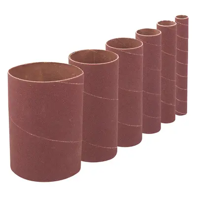 Silverline 275488 Bobbin Sleeves Set 6Pce 114Mm 80 Grit Each 1