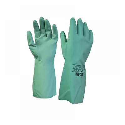 Scan 2ANP33G-24 Nitrile Gauntlets With Flock Lining Large (Size 9)