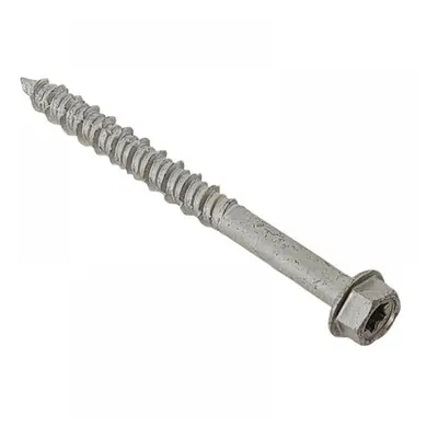 Forgefix TFMSHT6370 Techfast Masonry Screw Torx® Compatible Hex 6.3 X 70Mm (Box 100)