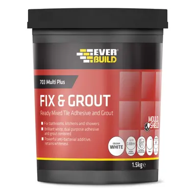 Everbuild 703 Fix & Grout Tile Adh 1.5Kg