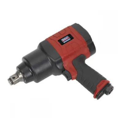 Sealey GSA6004 Composite Air Impact Wrench 3/4inSq Drive - Twin Hammer