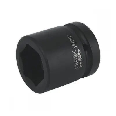 Sealey IS134 Impact Socket 34Mm 1inSq Drive