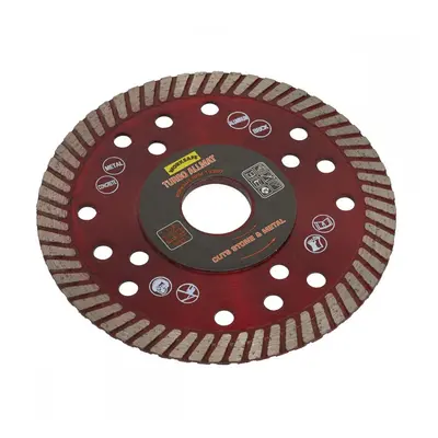 Sealey WDTA115 Turbo Allmat Diamond Blade Ø115 X Ø22Mm