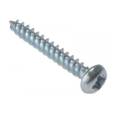 Forgefix RH16ZP General Purpose Pozi Compatible Screw Round Head Tt Zp 1In X 6 Box 200