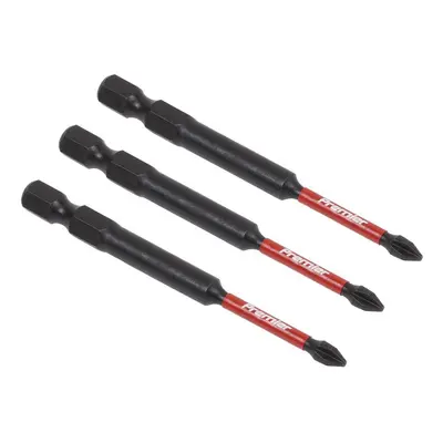 Sealey AK8254 Phillips #1 Impact Power Tool Bits 75Mm - 3Pc