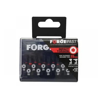 Forgefix FFBITSETT1225 Forgefast Torx® Compatible Impact Bit Set 12 Piece