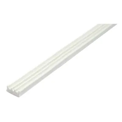 Faithfull AD-ZG020 Epdm Draught Excluder White 24M 9 X 3.5Mm