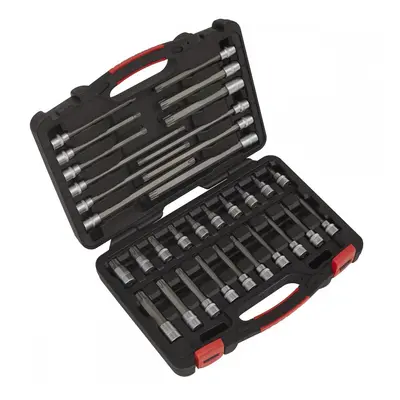 Sealey AK89001 Trx-Star* Socket Bit Set 32Pc 3/8inSq Drive - Platinum Series