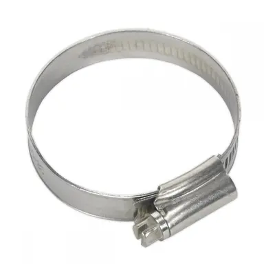 Sealey SHCSSM Hose Clip Stainless Steel Ø38-57Mm Pack Of 10