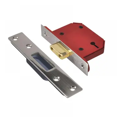 Union Y2103S-SS-3.0 Strongbolt 2103S 3 Lever Mortice Deadlock Stainless Steel 81Mm 3In Visi