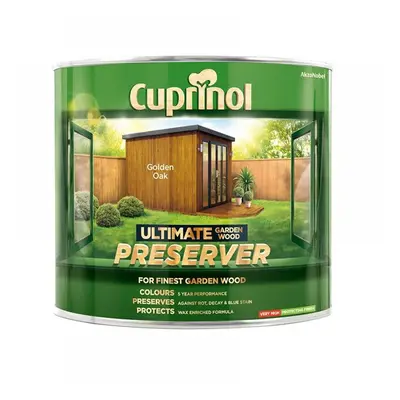 Cuprinol 5206080 Ultimate Garden Wood Preserver Golden Oak 1 Litre