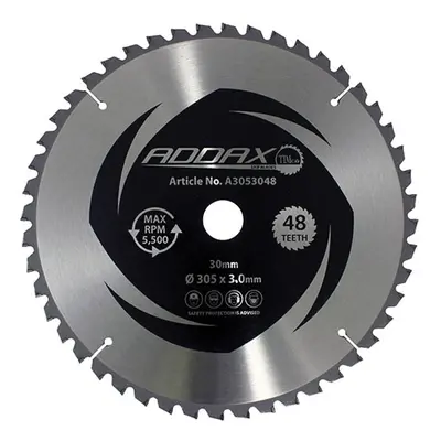 Timco A3053048 -5° Circular Saw Blade 305 X 30 X 48T Clamshell 1