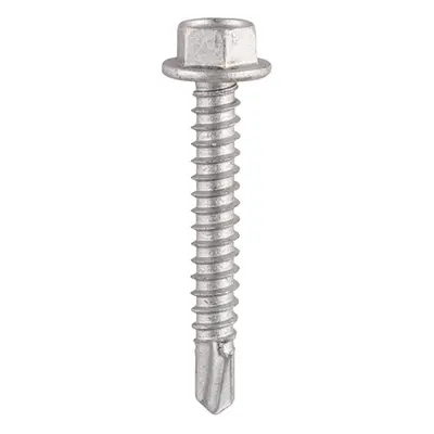 Timco L100B Metal Construction Light Section Screws - Hex - Self-Drilling - Exterior - Silver Or