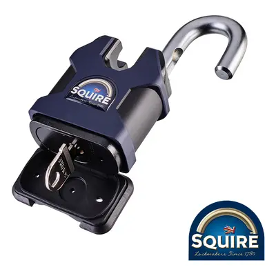 Squire SQR701025 Stronghold Padlock - Open Shackle - Ss65S 65Mm Blister Pack 1