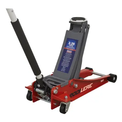 Sealey 2001LERE Trolley Jack 2.25 Tonne Low Profile Rocket Lift Red