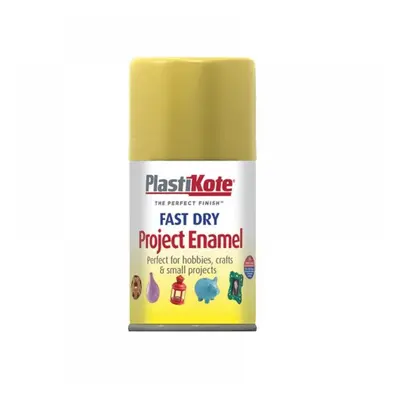 Plastikote 001100 Fast Dry Enamel Aerosol Gold Leaf 100Ml