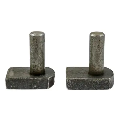 Timco GHW12S Gate Hooks To Weld - Self Coloured 12Mm Plain Bag 2