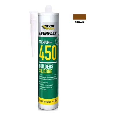 Everbuild Silicone 450 Brown C3