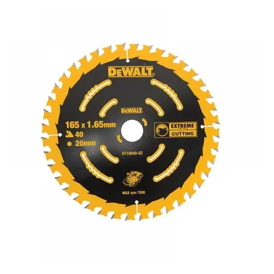 Dewalt DT10640-QZ Cordless Extreme Framing Circular Saw Blade 165 X 20Mm X 40T