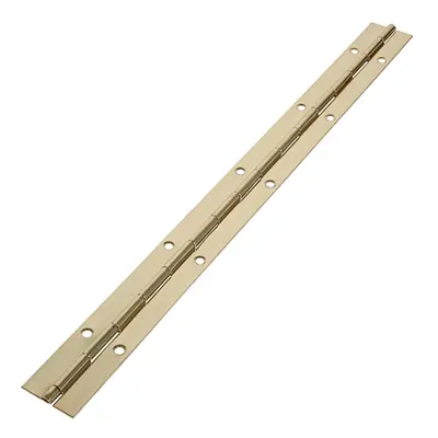 Timco 434181 Piano Hinge - Electro Brass 1800 X 25 Tube 1