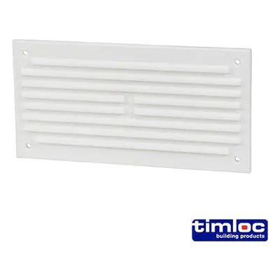 Timloc LOC1218WF Louvre Mini Vent Flyscreen - White - 1218Wf 165 X 89Mm Bag 1