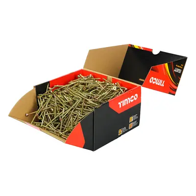 Timco 50080VYIND Velocity Premium Multi-Use Screws - Pz - Double Countersunk - Yellow 5.0 X 80 B