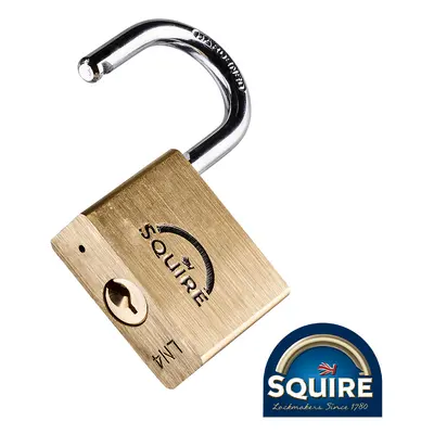 Squire SQR701997 Premium Brass Lion Padlock - Stainless Steel Shackle - Ln4S 40Mm Blister Pack 1