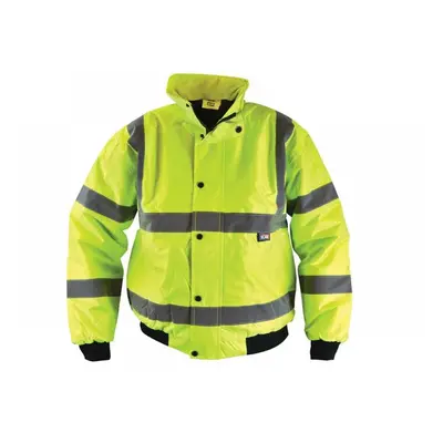 Scan OC-285-XL Hi-Vis Yellow Bomber Jacket - Xl (48In)