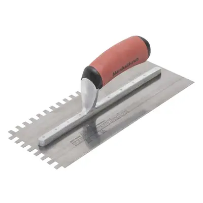 Marshalltown M5779SSDXH 10Mm Stainless Steel Square Notched Trowel Durasoft® Handle