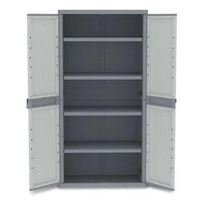 Terry TU1002563 Jumbo 2 Door Cabinet With 4 Adjustable Shelves