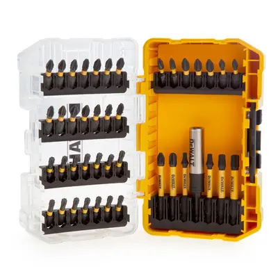 Dewalt Dt70765T Extreme Flextorq Screwdriver Bit Set In Connectable Case (42 Piece)