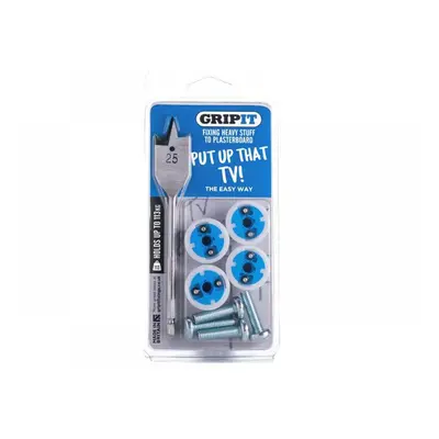 Gripit GPTVKIT Tv Kit Clam Pack