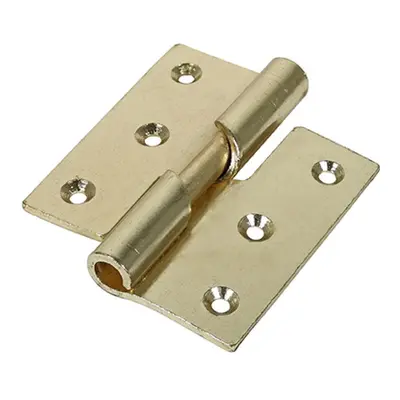 Timco 434639 Rising Butt Hinge (466) - Right Hand - Electro Brass 75 X 72