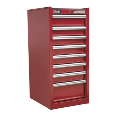 Sealey AP33589 Hang-On Chest 8 Drawer With Ball-Bearing Slides - Red