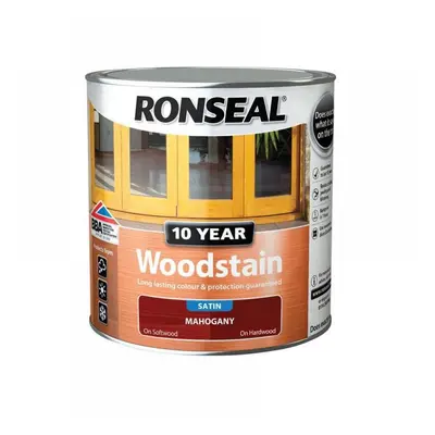 Ronseal 38685 10 Year Woodstain Mahogany 2.5 Litre