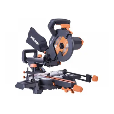 Evolution 048-0002A R210Sms+ Pro Multi-Material Sliding Mitre Saw 210Mm 1500W 110V