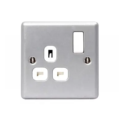 Masterplug MC521-01 Metal Clad Switched Socket 1-Gang 13A