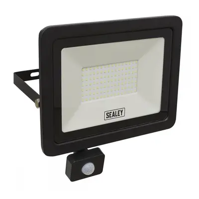 Sealey LED115PIR Extra-Slim Floodlight With Pir Sensor 100W Smd Led