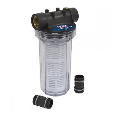 Sealey WPF2 Inlet Filter For Surface Mounting Pumps 2L